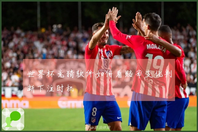 世界杯竞猜软件如何看赔率变化判断下注时机